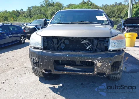 2008 Nissan Titan Se from USA, damaged, VIN 1N6BA07G18N336048